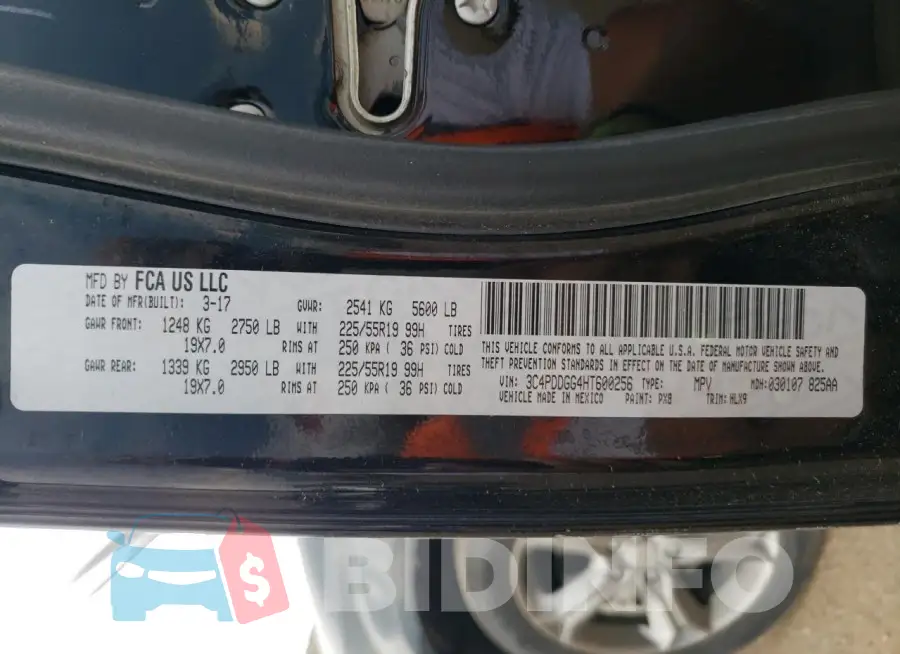 3C4PDDGG4HT600256 Photo# 13