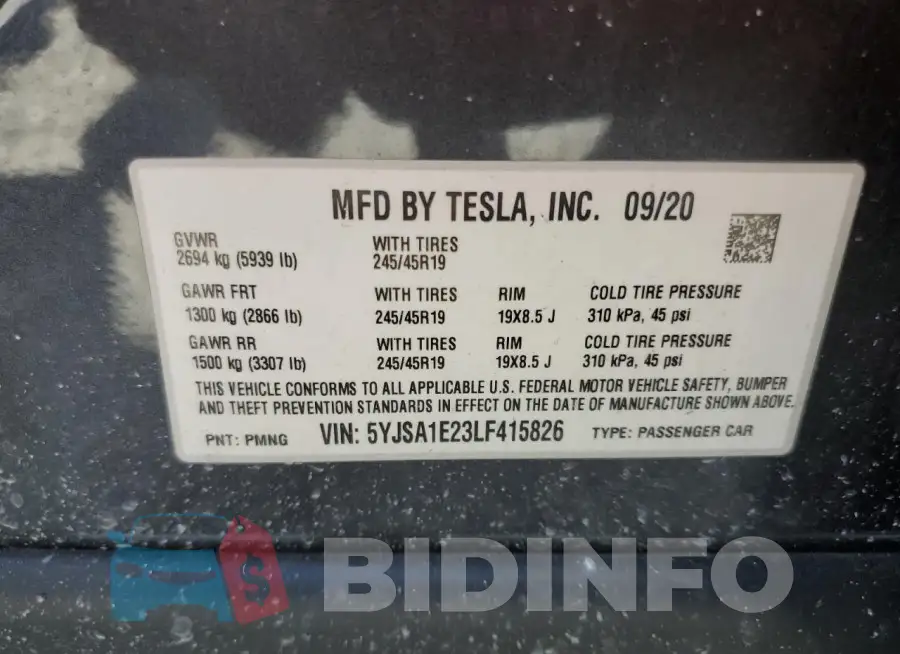 5YJSA1E23LF415826 Photo# 12