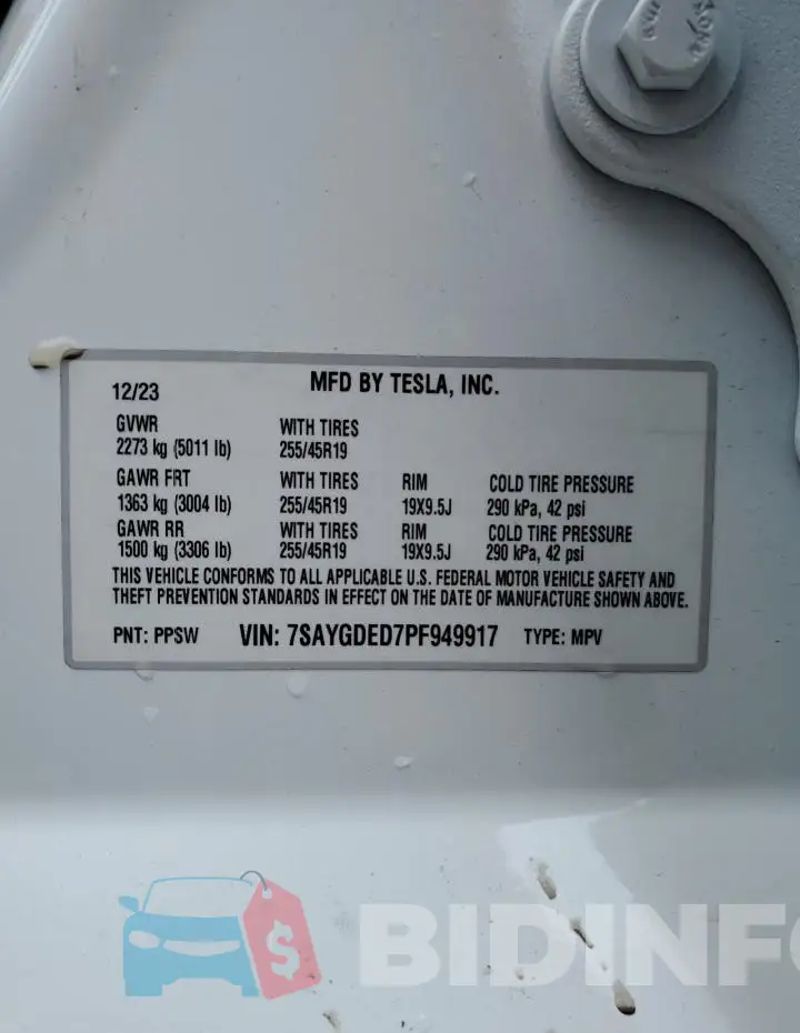 7SAYGDED7PF949917 Photo# 12