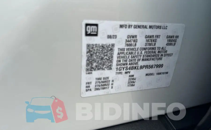 1GYS4BKL9PR567999 Photo# 10