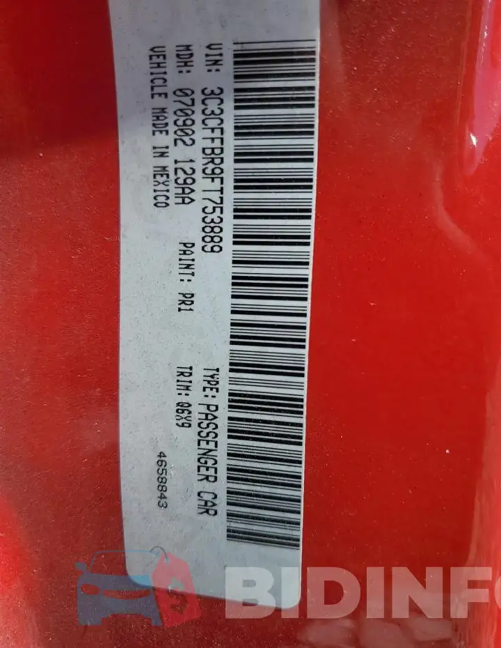 3C3CFFBR9FT753889 Photo# 12