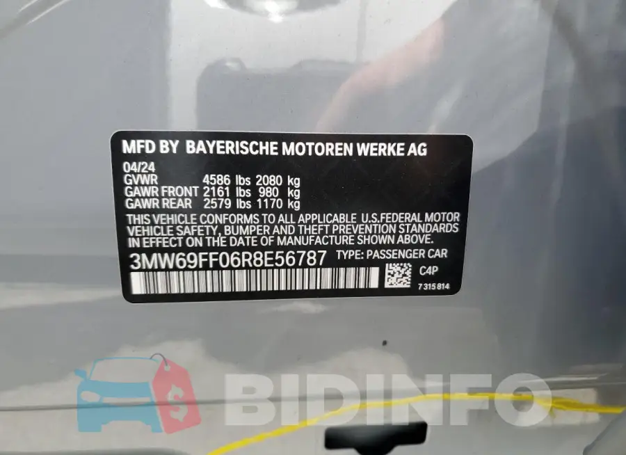 3MW69FF06R8E56787 Photo# 13