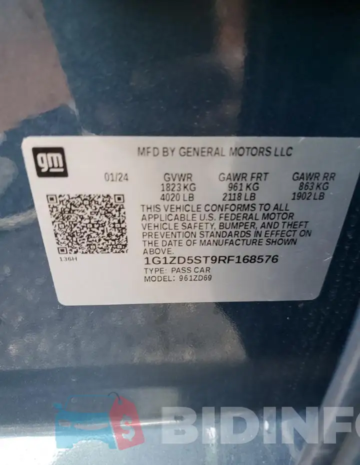 1G1ZD5ST9RF168576 Photo# 12