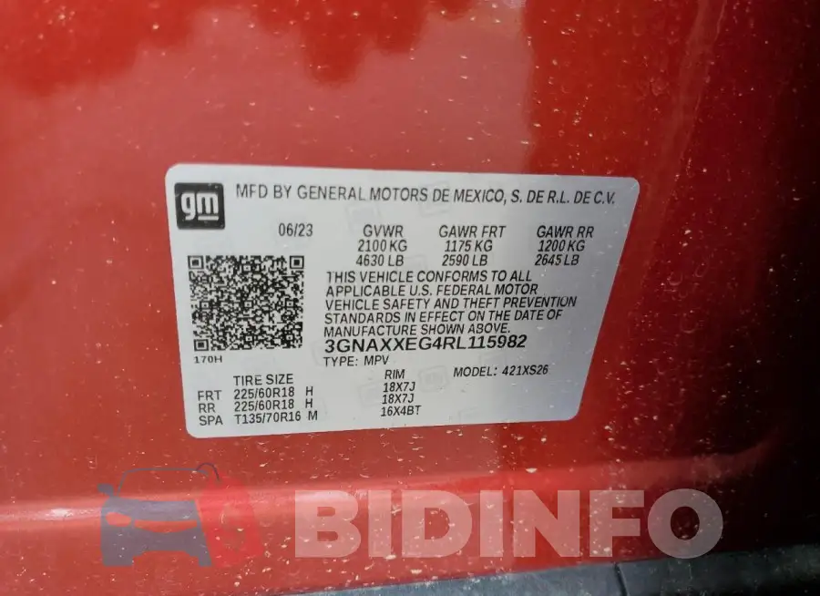 3GNAXXEG4RL115982 Photo# 13