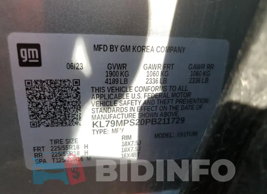 KL79MPS20PB211729 Photo# 13