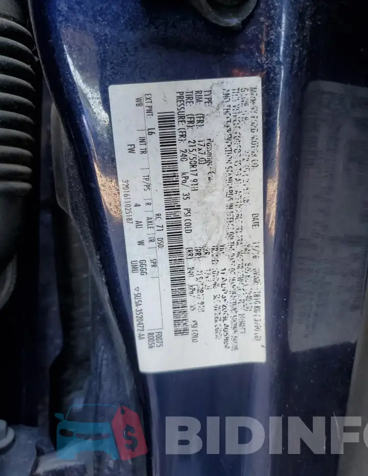 1FADP3F20GL405894 Photo# 12
