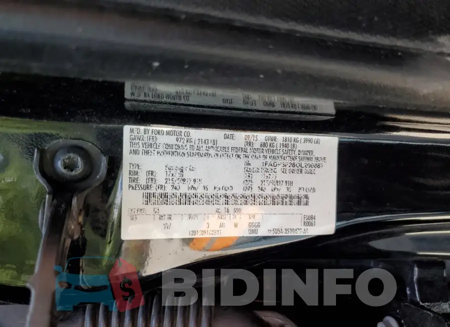 1FADP3F28GL200887 Photo# 13