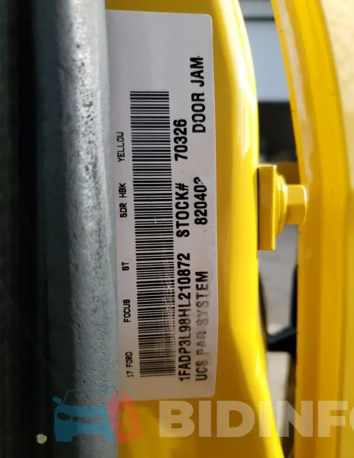 1FADP3L98HL210872 Photo# 13