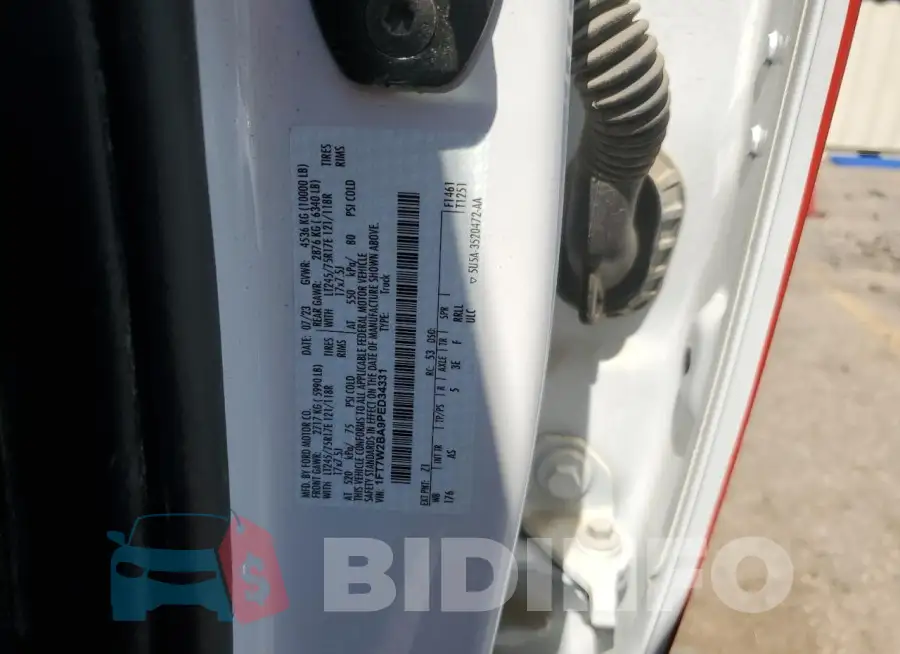 1FT7W2BA9PED34331 Photo# 12