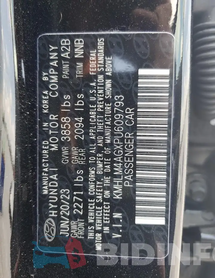 KMHLM4AGXPU609793 Photo# 12