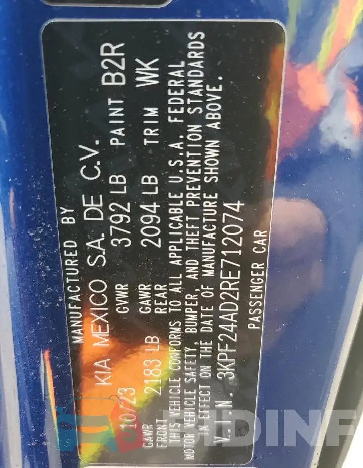 3KPF24AD2RE712074 Photo# 12