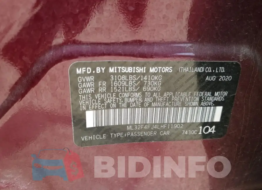 ML32F4FJ4LHF11902 Photo# 12