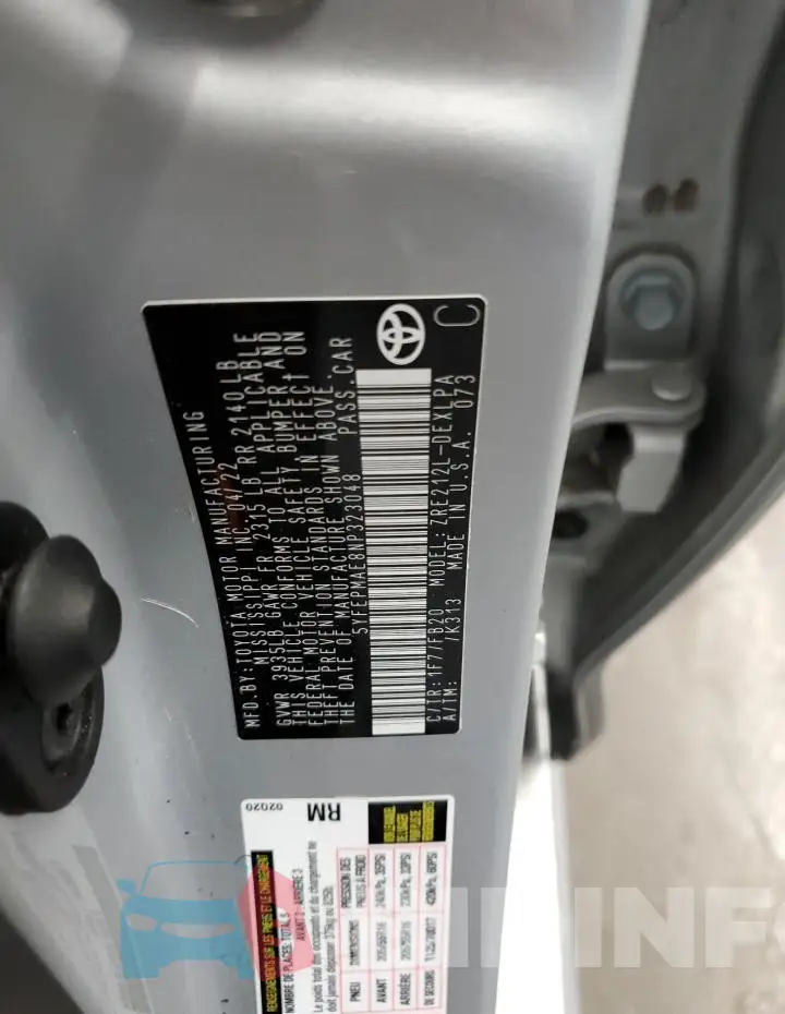 5YFEPMAE8NP323048 Photo# 12