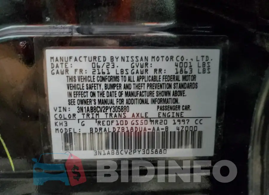 3N1AB8CV2PY305880 Photo# 13