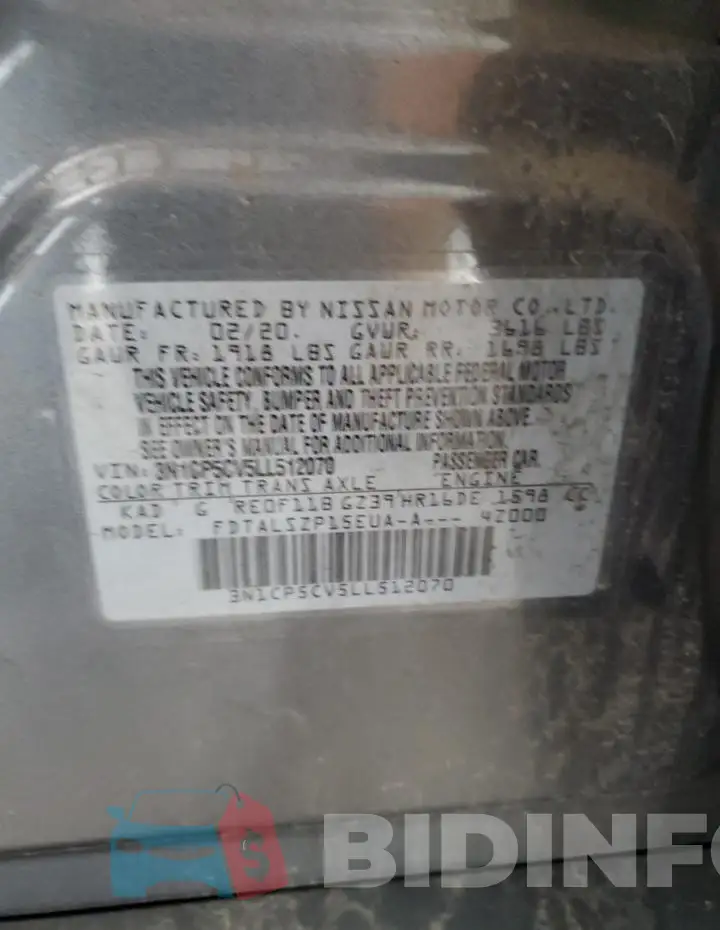 3N1CP5CV5LL512070 Photo# 12