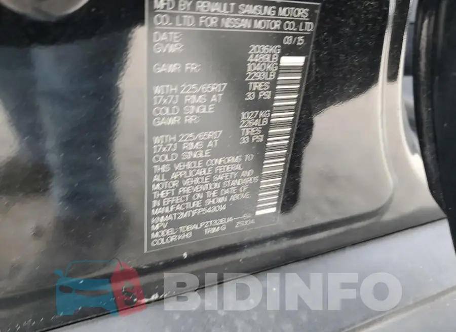 KNMAT2MT1FP543014 Photo# 12