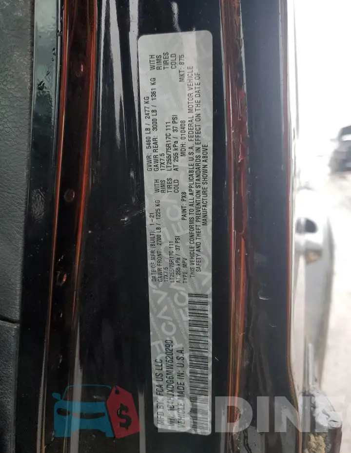 1C4HJXDG6MW620290 Photo# 12