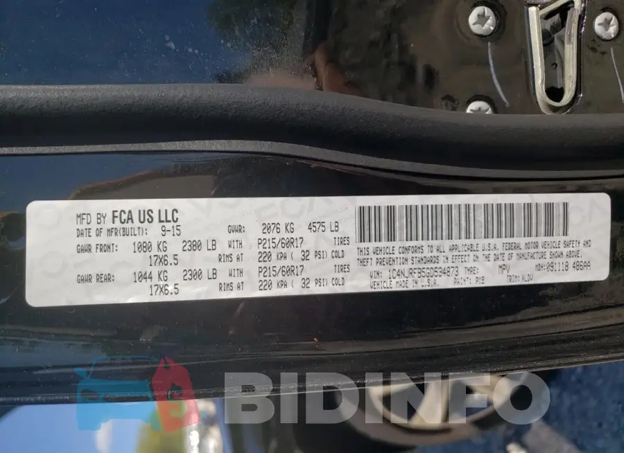 1C4NJRFB5GD534873 Photo# 13