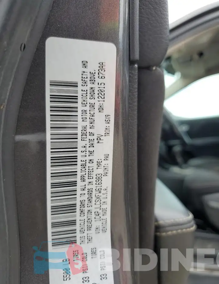1C4PJLCSXFW616983 Photo# 13