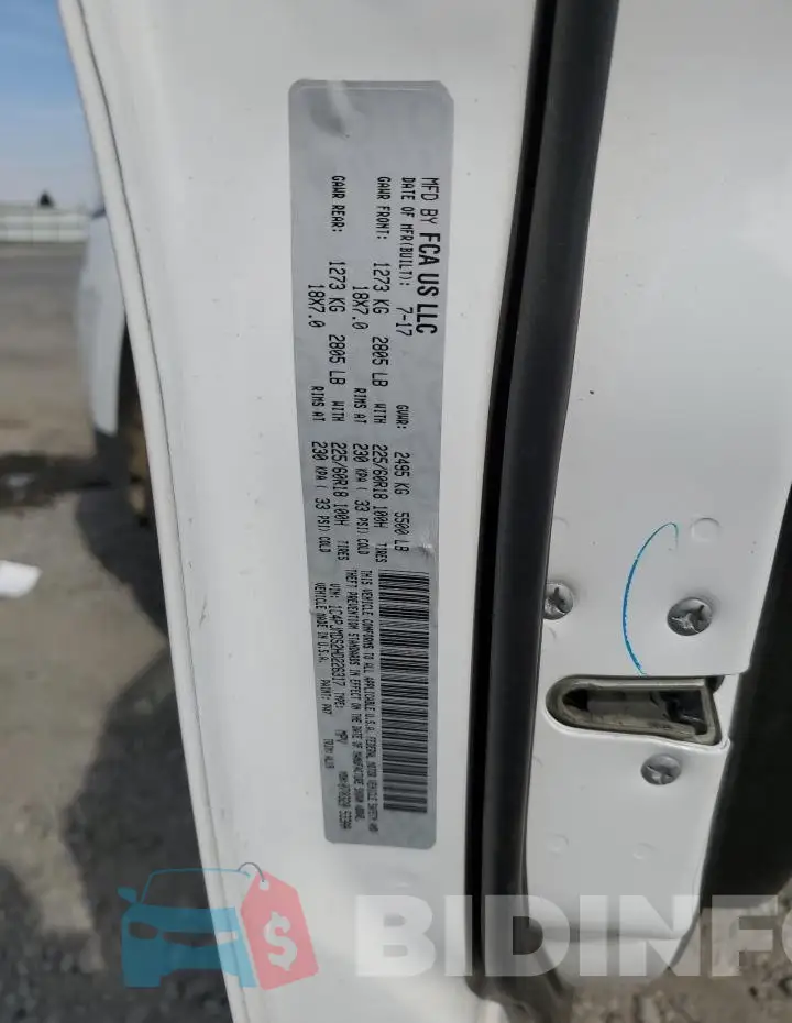 1C4PJMDS2HD226317 Photo# 12