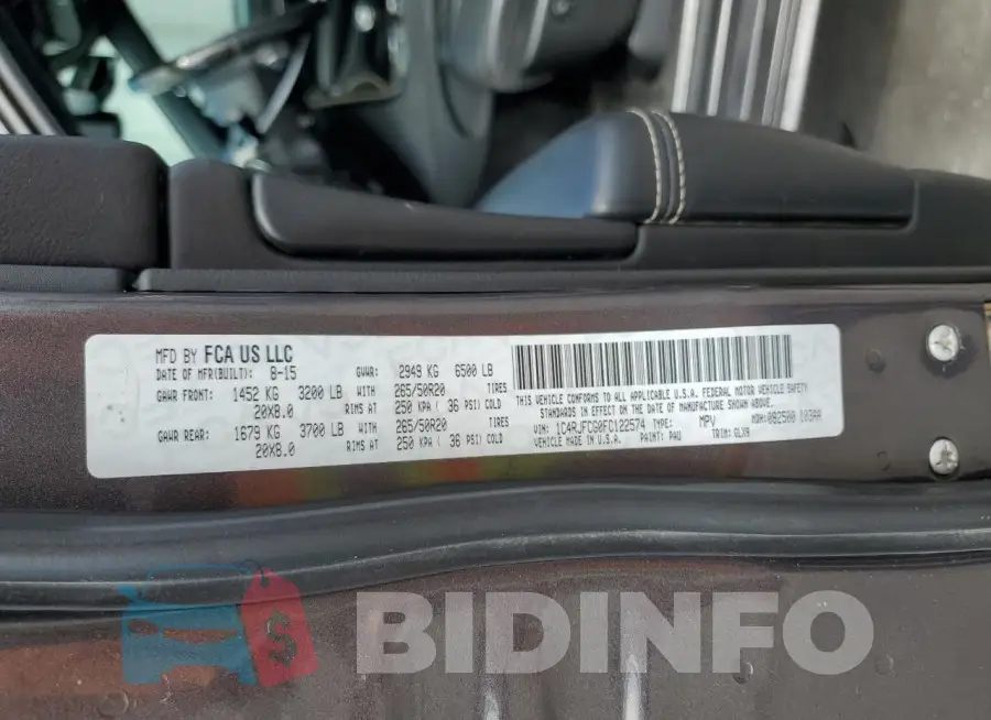 1C4RJFCG0FC122574 Photo# 13