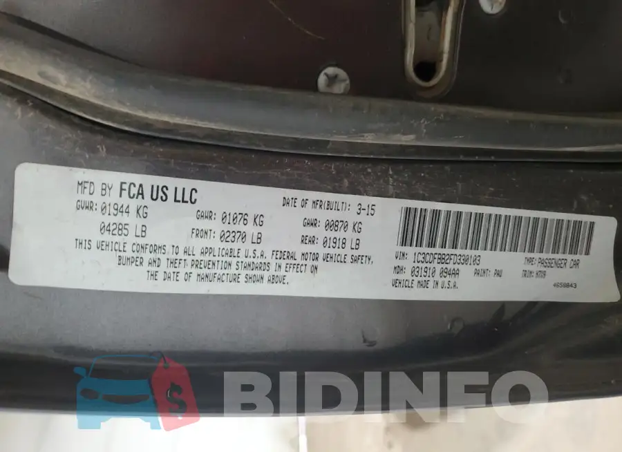 1C3CDFBB2FD330103 Photo# 12