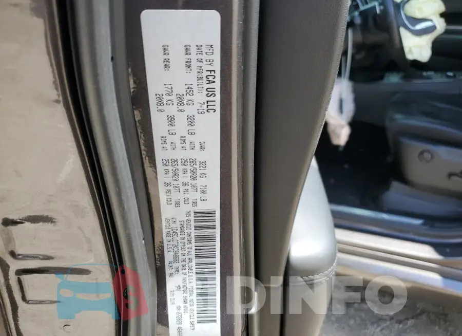 1C4SDJCT2KC848682 Photo# 13