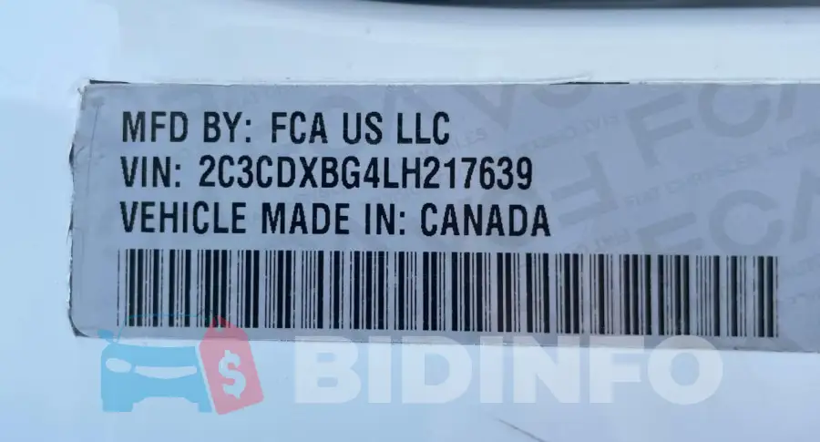 2C3CDXBG4LH217639 Photo# 10