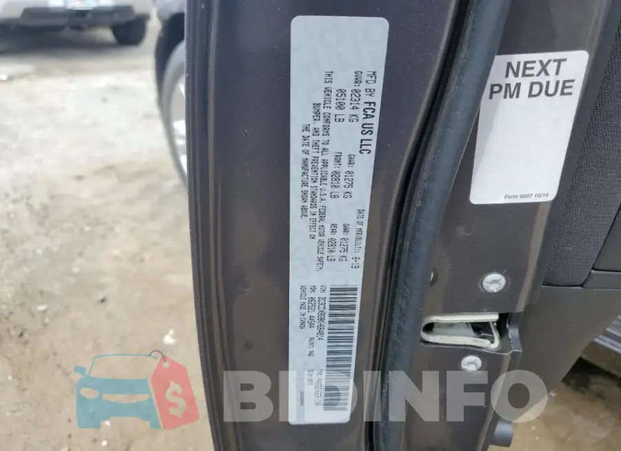 2C3CDXBG8KH664814 Photo# 13