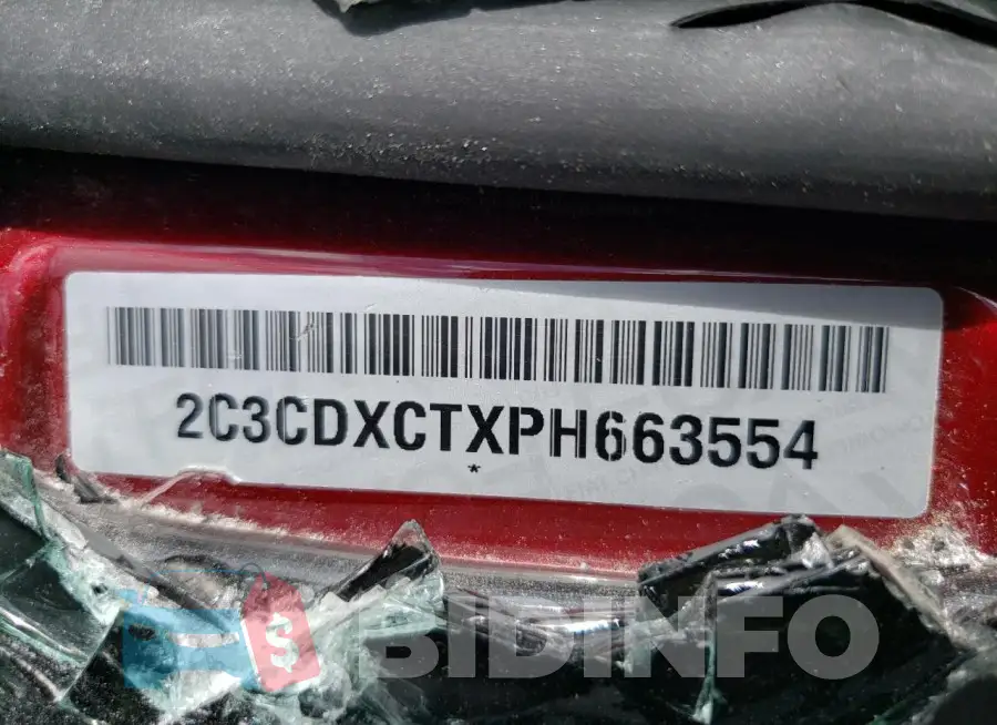 2C3CDXCTXPH663554 Photo# 12