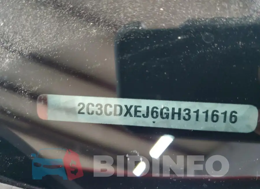 2C3CDXEJ6GH311616 Photo# 12