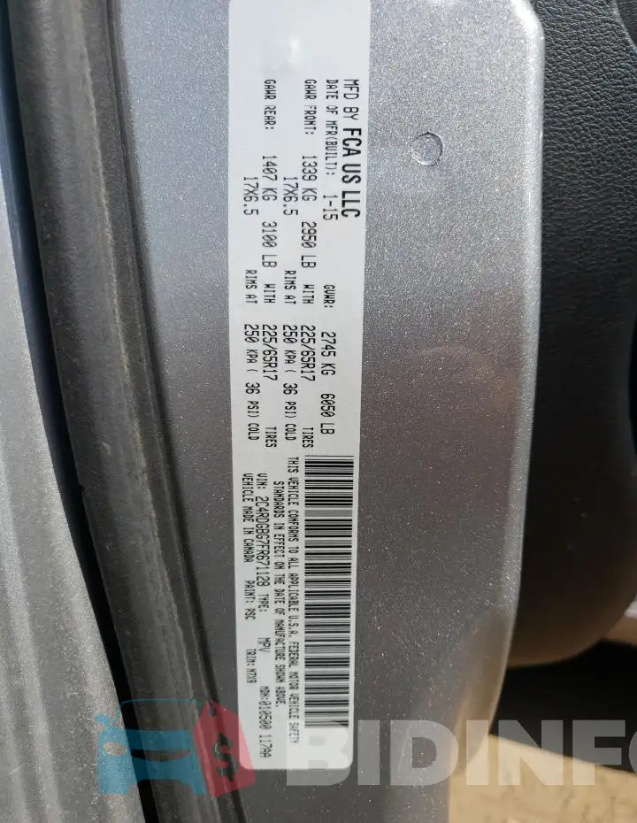 2C4RDGBG7FR671128 Photo# 13