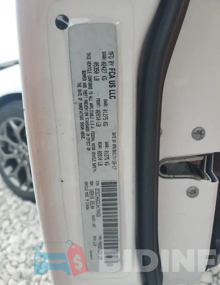 2C3CCAGG3JH170433 Photo# 12