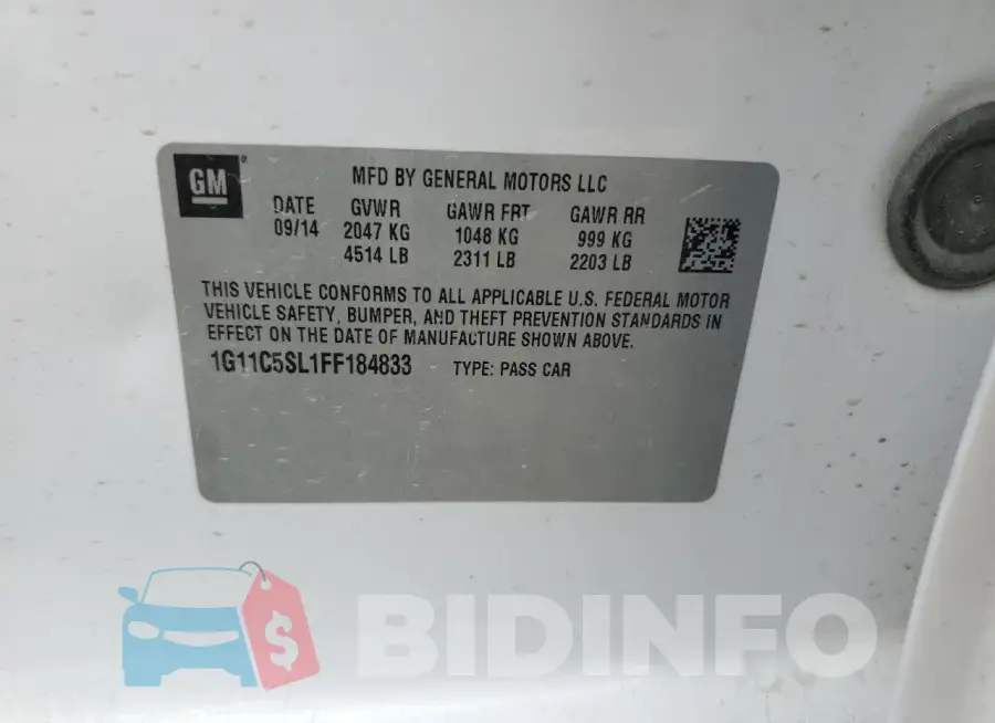 1G11C5SL1FF184833 Photo# 12