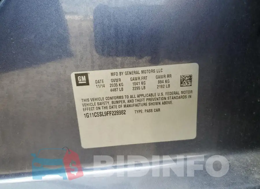 1G11C5SL9FF228982 Photo# 13