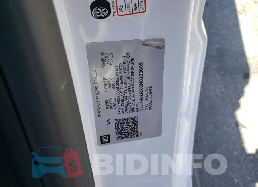 1G1FB1RX8N0123605 Photo# 12