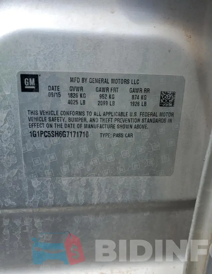 1G1PC5SH6G7171710 Photo# 12