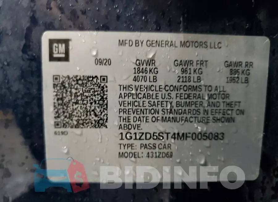 1G1ZD5ST4MF005083 Photo# 13
