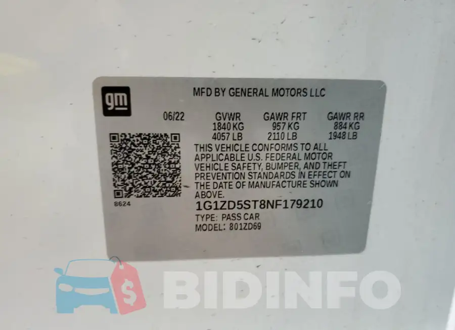 1G1ZD5ST8NF179210 Photo# 12