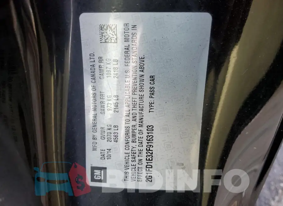 2G1FD1E32F9163103 Photo# 12