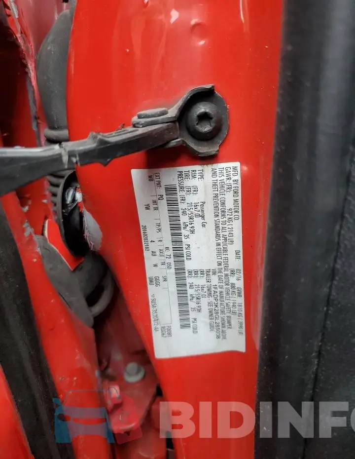 1FADP3K28GL285008 Photo# 12