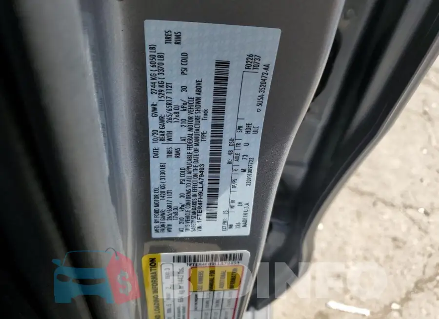 1FTER4FH9LLA79493 Photo# 12