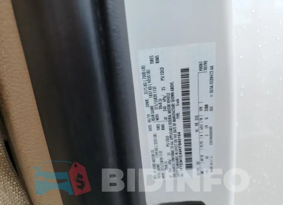 1FTEW1E49KFB80164 Photo# 12