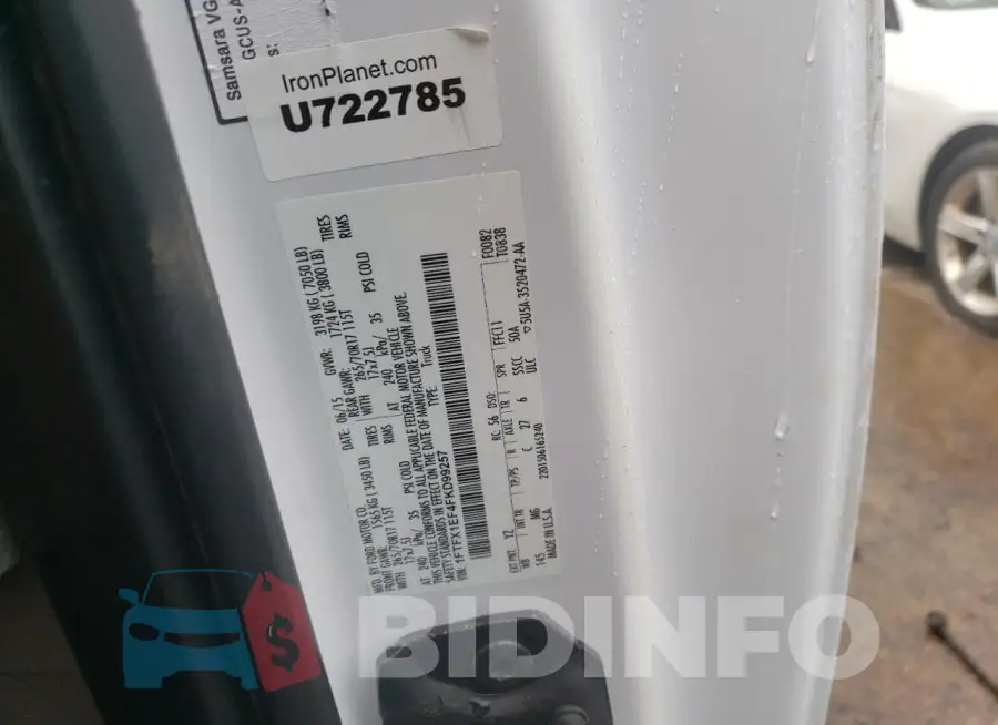 1FTFX1EF4FKD99257 Photo# 12