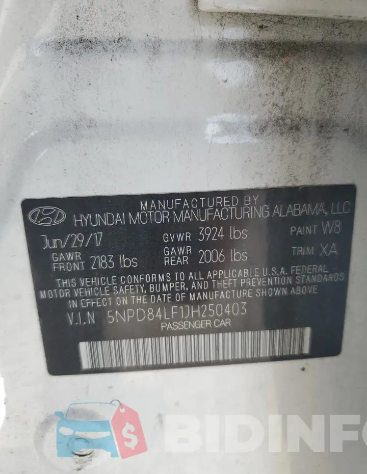 5NPD84LF1JH250403 Photo# 12