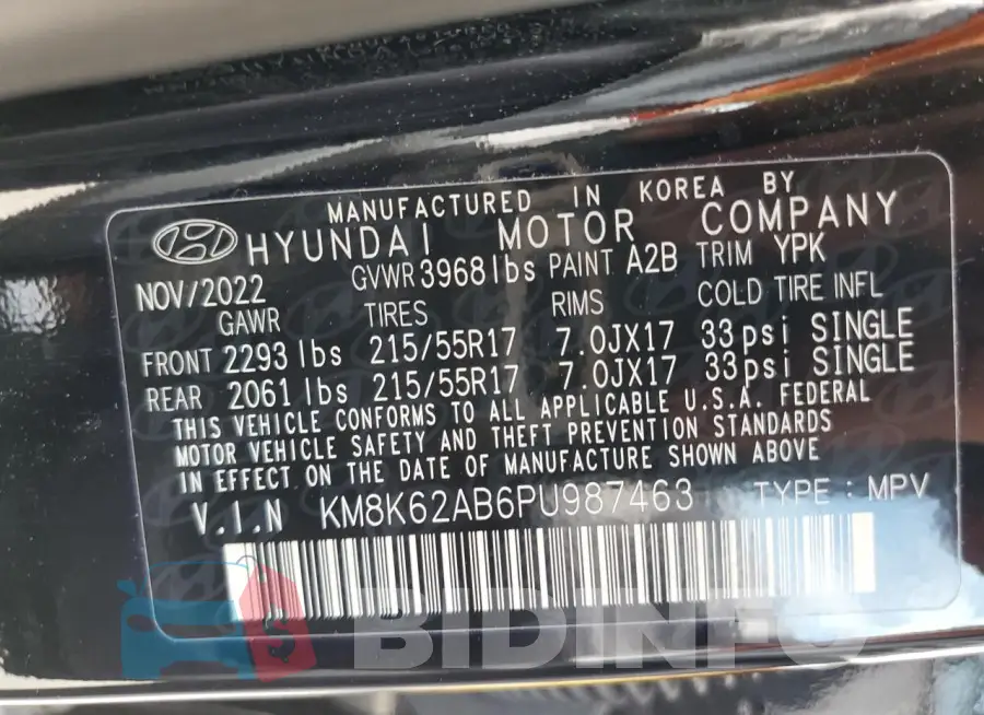 KM8K62AB6PU987463 Photo# 12