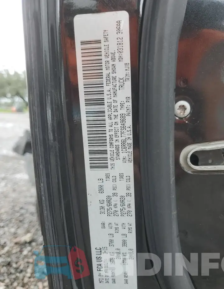 1C6RR6LT7FS649689 Photo# 13