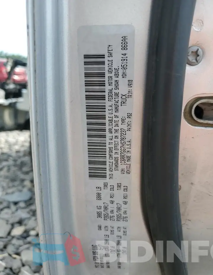 1C6RR7GG7HS787237 Photo# 12