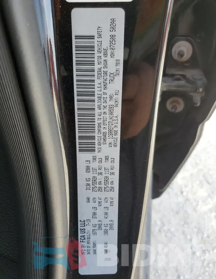 1C6RREFG7LN100593 Photo# 12