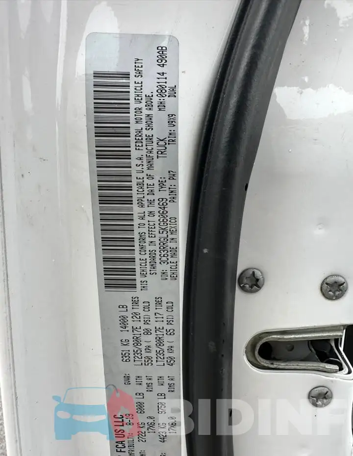 3C63RRGL5KG606469 Photo# 10